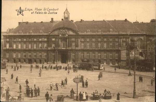 Liege Luettich Place St. Lambert Palais de Jusitce