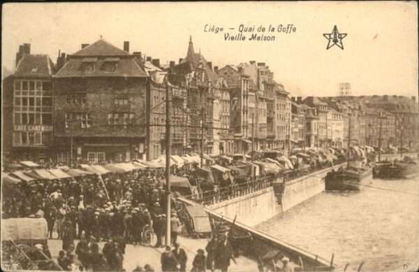 Liege Luettich Quai de la Goffe Vieille Maison