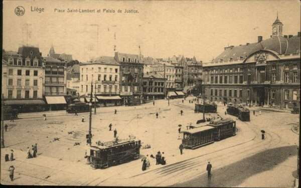 Liege Luettich Saint-Lambert Palais de Justice Strasse