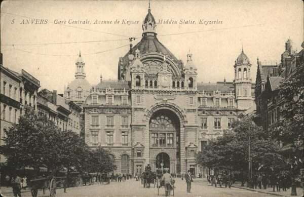 Anvers Antwerpen Gare Centrale Avenue de Keyser, Midden