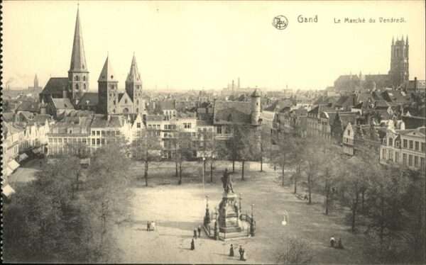 Gand Belgien Le Marche du Vendredi