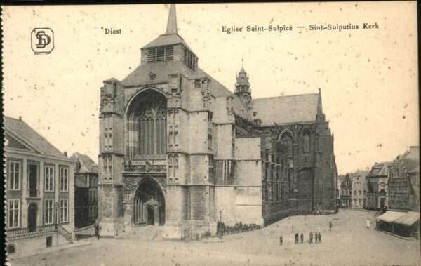 Diest Vlaams-Brabant Eglise Saint Sulpice Sint Sulputius Ker