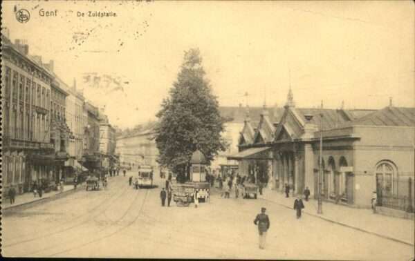 Gent Gand Flandre De Zuldstatie