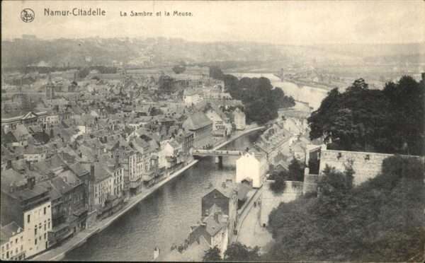 Namur Wallonie Citadelle La Sambre et la Meuse Feldpos