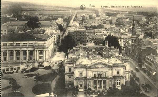 Spa Liege Kursaal Badinrichting, Panorama