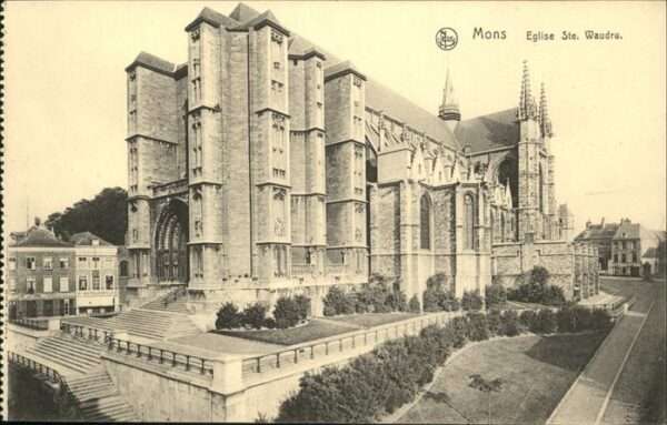 Mons Hainaut Eglise Ste. Waudru