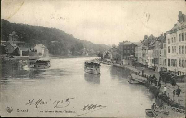 Dinant Wallonie Namur-Touriste Schiffe