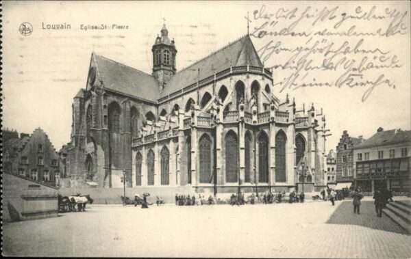 Louvain Flandre Eglise St. Pierre