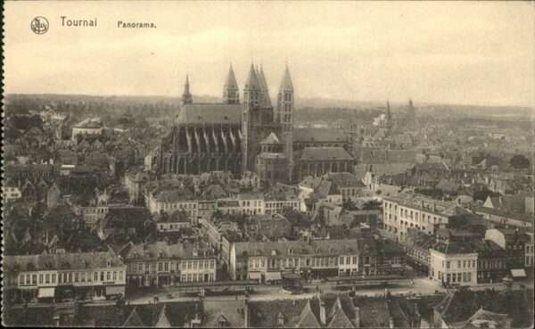 Tournai Hainaut Panorama