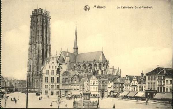 Malines Mechelen Flandre Cathedrale Saint-Rombaut