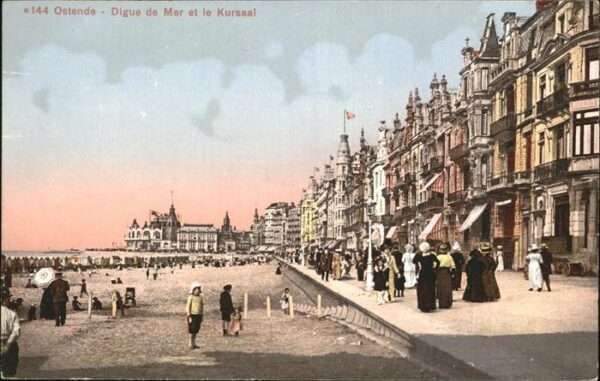 Ostende Oostende Digue de Mer Kursaal