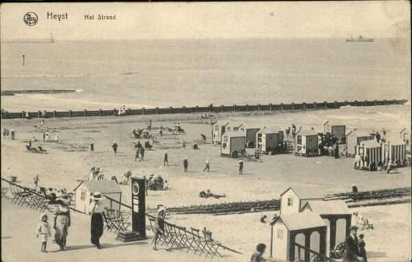 Heyst-sur-Mer Het Strand Badeleben