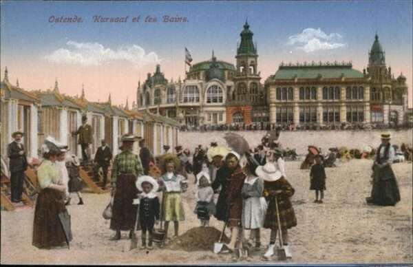Ostende Oostende Kursaal et les Bains