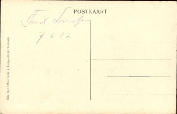 Oostende Ostende Het Koninklik Kasteel Strand – Bild 2