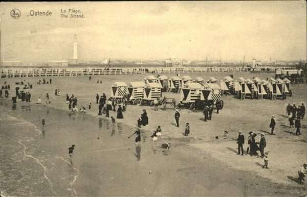 Ostende Oostende Plage Strand