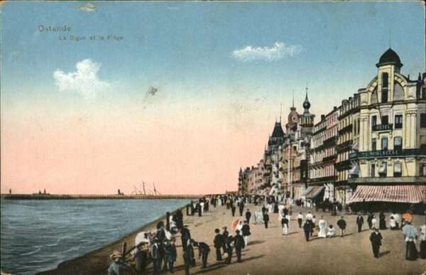 Ostende Oostende Digue Plage