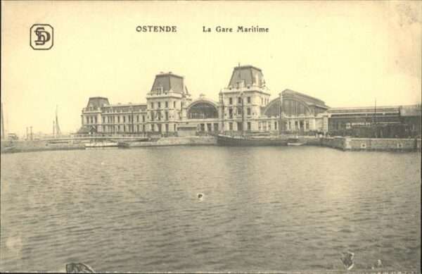 Ostende Oostende La Gare Maritime Schiff