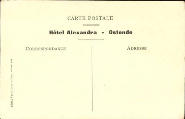Ostende Oostende Situation de Alexandra Hotel Pferdekuts – Bild 2