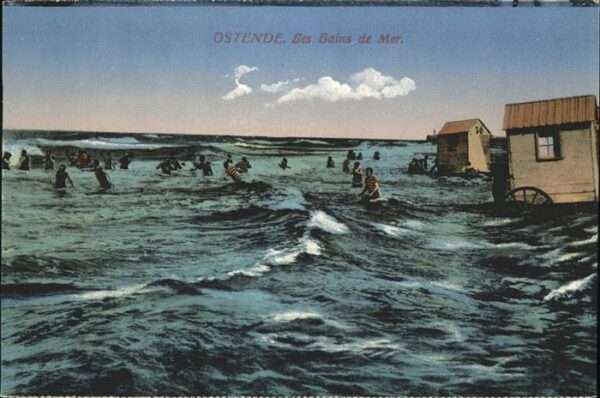 Ostende Oostende Bains de Mer Cabine