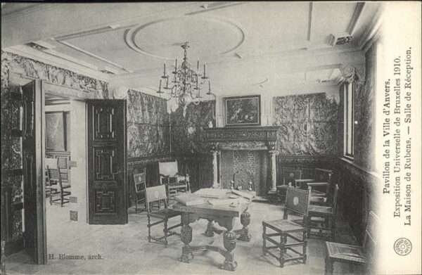 Anvers Antwerpen Pavillon de la Ville d Anvers 1910