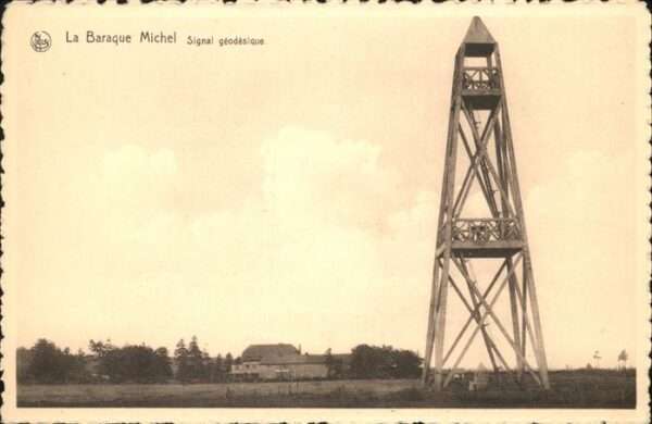 Baraque Michel Signal geodesique