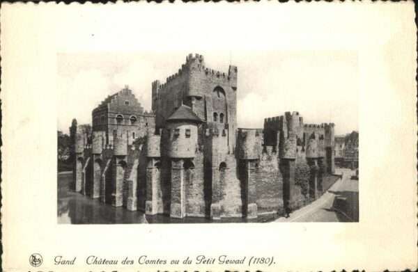 Gand Belgien Chateau des Comtes Petit Geward 1180