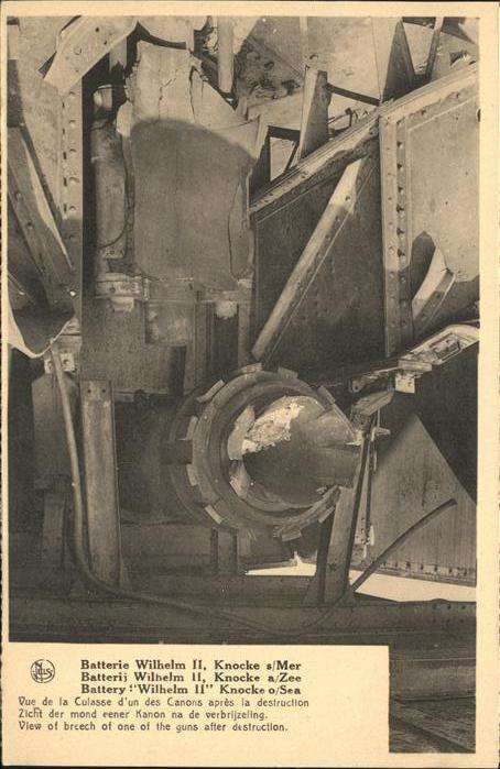 Knocke-sur-Mer Batterie Wilhelm II