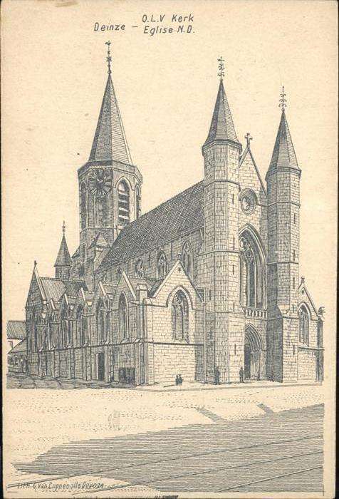 Deinze Oost-Vlaanderen Kerk Eglise N. D., Kirche