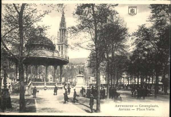 Antwerpen Anvers Groenplaats Place Verte