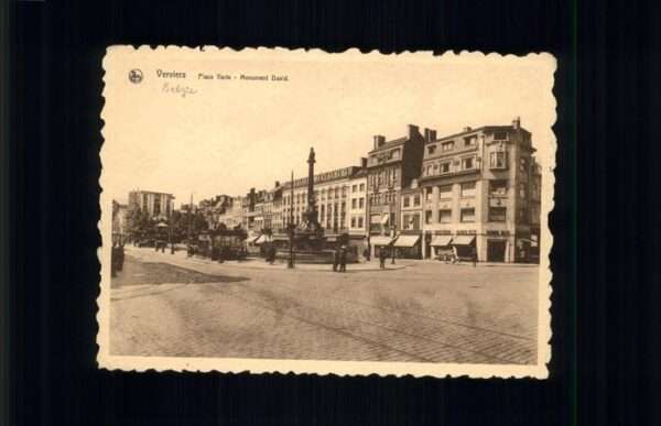 Verviers Liege Wallonie Place Verte Monument David