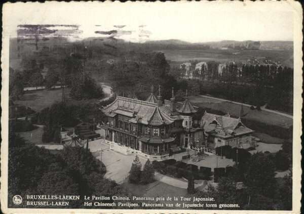 Bruxelles Bruessel Pavillon Chinoois
