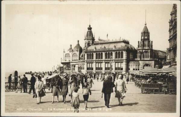Ostende Oostende Kursaal digue