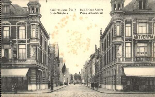 Saint-Nicolas Oost-Vlaanderen Rue Prince Albert Feldpost