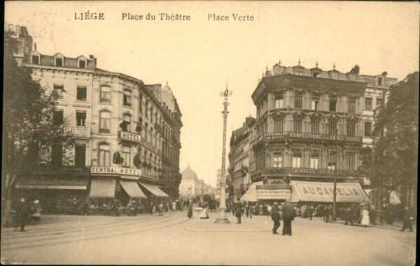 Liege Luettich Theaterplatz Theatre, Feldpost