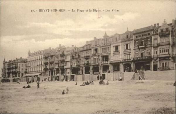 Heyst-sur-Mer Plage Digue, les Villas