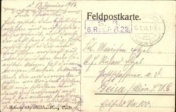 Vouziers Totale Feldpost – Bild 2
