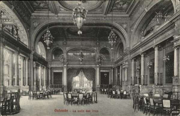 Ostende Oostende salle des Jeux