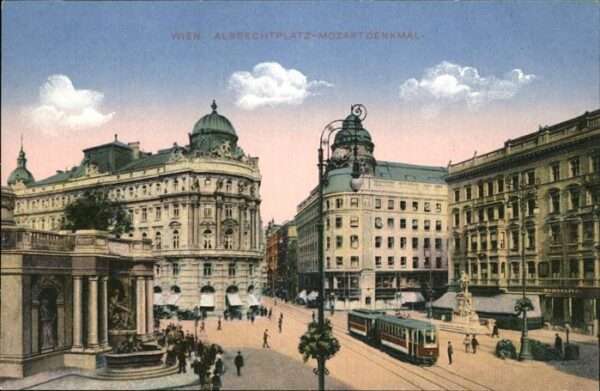 Wien Albrechtplatz
Mozartdenkmal