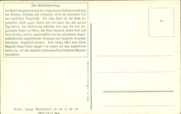Wien Kärtnerring – Bild 2