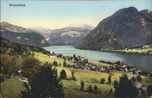 Grundlsee Steiermark Panorama