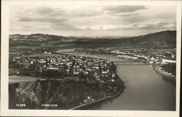 Linz Donau Panorama