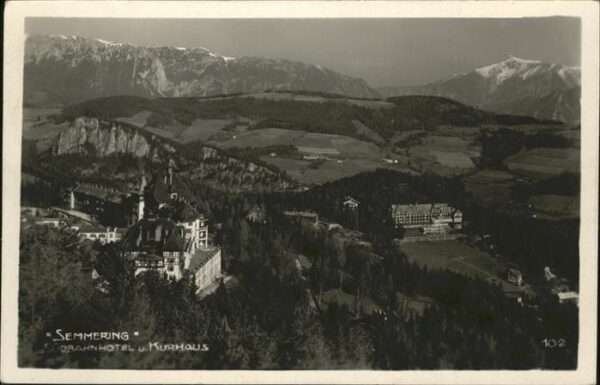 Semmering Niederoesterreich Kurhaus