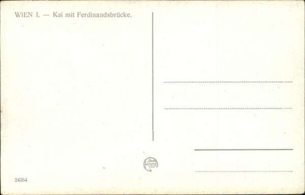Wien Kai
Fedinandsbrücke – Bild 2