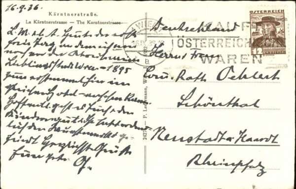 Wien Kärntnerstraße – Bild 2