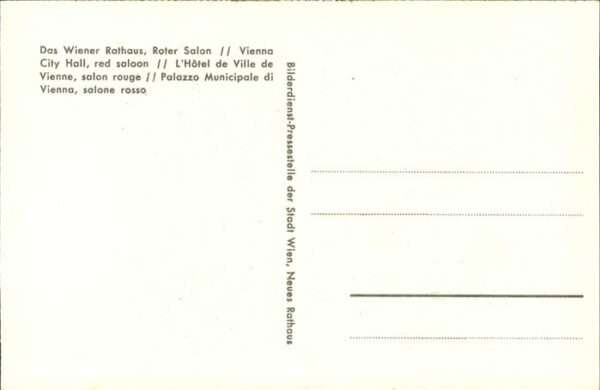 Wien Rathaus
Roter Salon – Bild 2