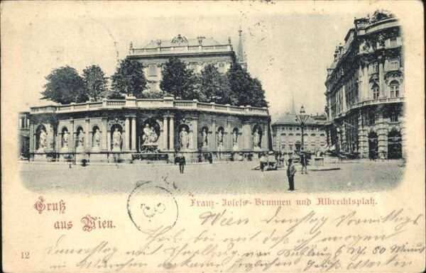 Wien Franz-Josef-Brunnen
Albrechtsplatz
