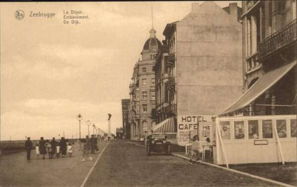 Zeebrugge la Digue