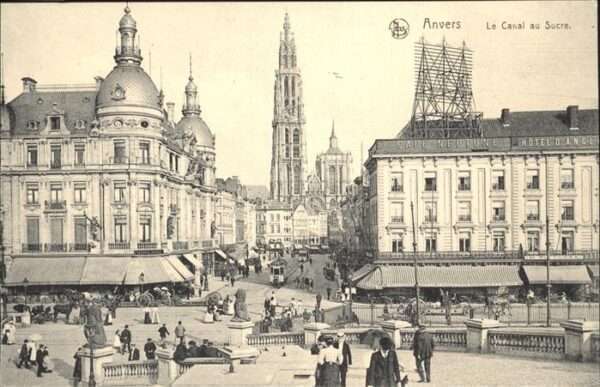 Anvers Antwerpen Canal au Sucre