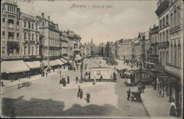 Anvers Antwerpen Place de Meir