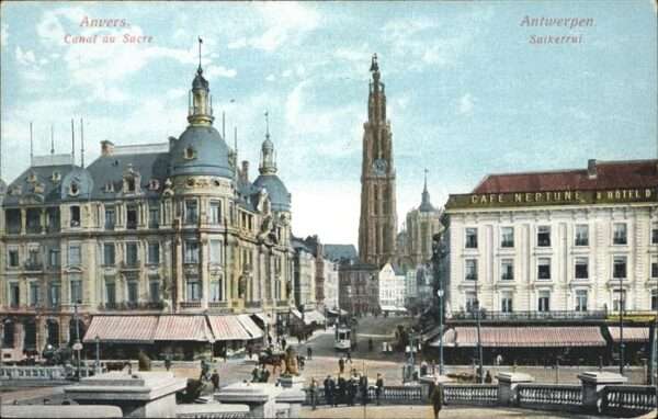 Anvers Antwerpen Canal du Sucre
